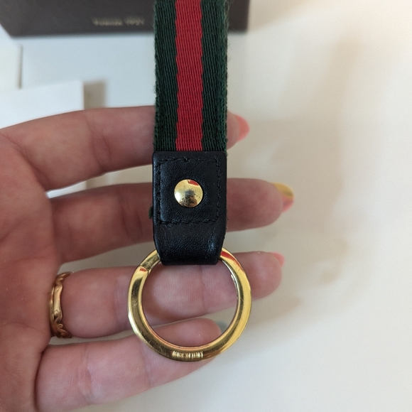 Gucci Sherry Lined Pearl GG keychain - Picture 11 of 16